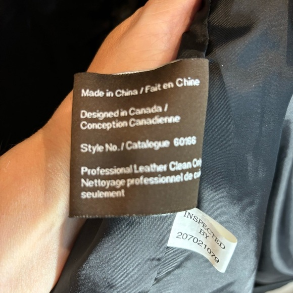 DANIER Sz L Long Line Button Closure Leather Jacket With Pockets and Funnel Neck - Picture 10 of 11